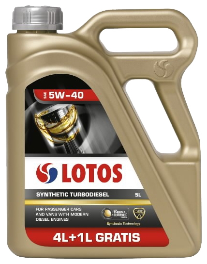 LOTOS SYNTHETIC TURBODIESEL 5W-40 5 л